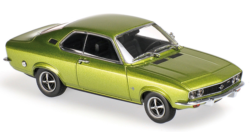 Opel Manta A Coupe 1971 grün metallick 1:43 Opel Manta A Coupe 1971 grün metallick 1:43